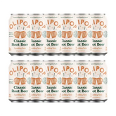 Olipop Classic Root Beer Soda 355 ml 12 fl oz- Case of 12